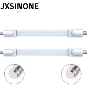Xiyu Shop 2 Adet Tarzı Jxsınone Pencere Düz F Dişi Konnektör Kablo Koaksiyel Koaksiyel Rg6 Rg-6 Kapı Tv Uydu (Yurt Dışından)