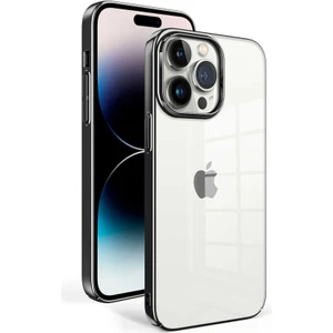 Alan Tech iPhone 14 Pro Uyumlu Zore Sun Kapak-Siyah