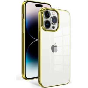 Alan Tech iPhone 14 Pro Uyumlu Zore Sun Kapak-Gold