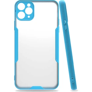 Alan Tech iPhone 11 Pro Max Uyumlu Zore Parfe Kapak-Mavi