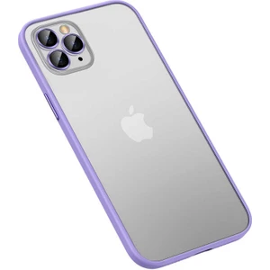 Alan Tech iPhone 12 Pro Max Uyumlu Zore Retro Kapak-Lila
