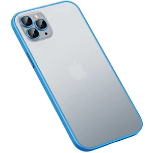 Alan Tech iPhone 12 Pro Uyumlu Zore Retro Kapak-Mavi