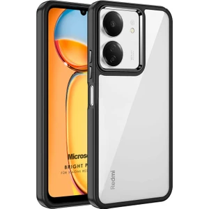 Xiaomi Poco C65 Kılıf Bright Planet Siyah