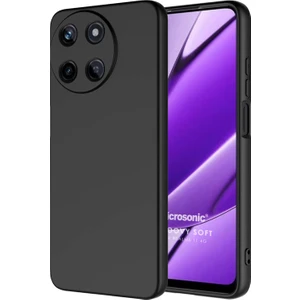 Realme 11 4g Kılıf Groovy Soft Siyah