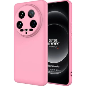 Xiaomi Mi 14 Ultra Kılıf Groovy Soft Pembe
