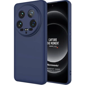 Xiaomi Mi 14 Ultra Kılıf Groovy Soft Lacivert