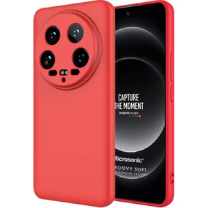 Xiaomi Mi 14 Ultra Kılıf Groovy Soft Kırmızı