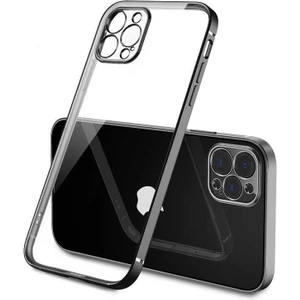 Alan Tech iPhone 12 Pro Max Uyumlu Zore Gbox Kapak-Siyah