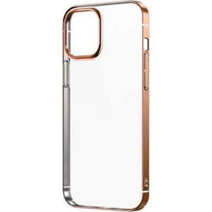 Alan Tech iPhone 12 Pro Max Uyumlu Zore Sun Kapak-Rose Gold