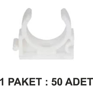 Pprc Tekli Kelepçe 32 Beyaz Paket 50 Li