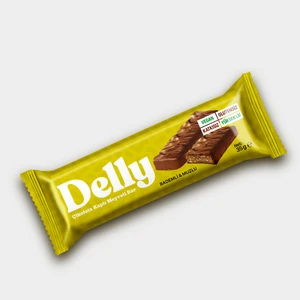Çikolata Kaplı - Bademli & Muzlu Meyveli Bar 35g X 12 Adet