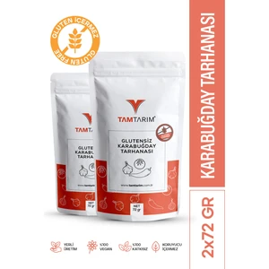 Tam Tarım 2 Adet - Glutensiz Karabuğday Tarhanası 72 gr
