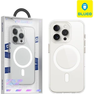 iPhone 15 Pro Max Crystal Pro Drop Resistance Magsafe Şeffaf Sararmaz Kılıf