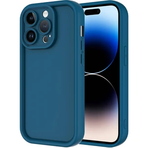 Case 4u Apple iPhone 14 Pro Max Kılıf Kamera Korumalı Ananas Kapak Koyu Yeşil