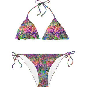 Lisbon Bikini Renkli Kadın Bikini