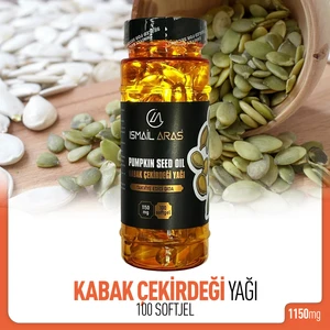Ismail Aras Kabak Çekirdeği Yağı 100 Softgel