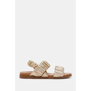 Be Style  Aure Kadın Altın  Deri Sandalet