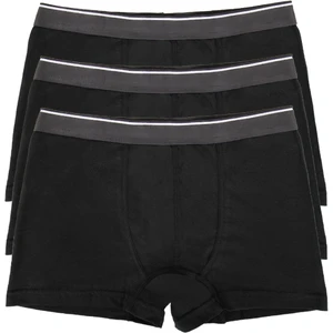 Erkek 3'lü Likralı Slim Fit Ince Kumaş Özel Paketinde Ekonomik Boxer