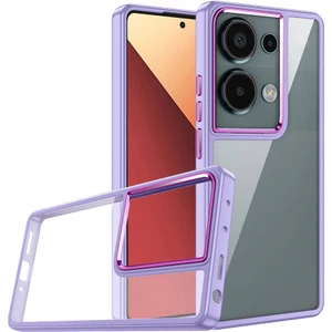 Case 4u Xiaomi Redmi Note 13 Pro 4g Kılıf Flora Kapak Lila