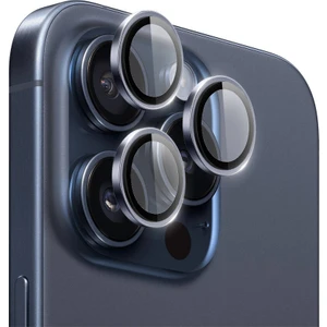 iPhone 15 Pro Uyumlu Safir Kamera Lens Koruyucu Wiwu LG-003 Lens Guard Koruma Mavi