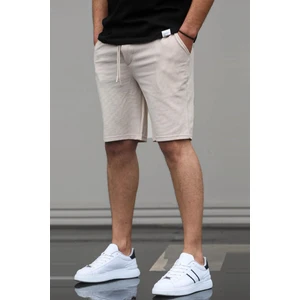 Bej Basic Erkek Şort 5438