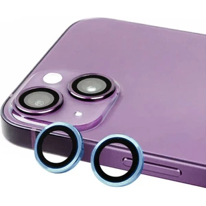 Apple iPhone 14 Uyumlu Zore Cl-07 Kamera Lens Koruyucu-Mavi