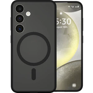 Galaxy S24 Kılıf Wiwu FGG-024 Magsafe Şarj Özellikli Lekelere Dayanıklı Kapak Siyah