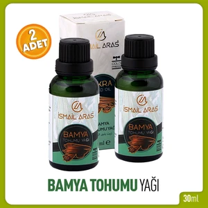 Ismail Aras Bamya Tohumu Yağı 2 Adet