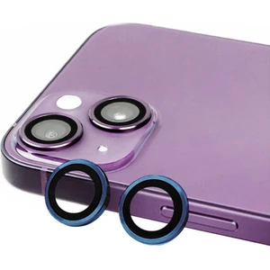 Apple iPhone 14 Uyumlu Zore Cl-07 Kamera Lens Koruyucu-Lacivert