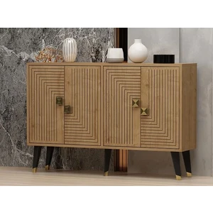 Zerka Concept Mire Konsol Tv Sehpası Tv Ünitesi Modern Tasarım-Meşe