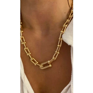 Vi Store Taşlı Tiffany Kolye