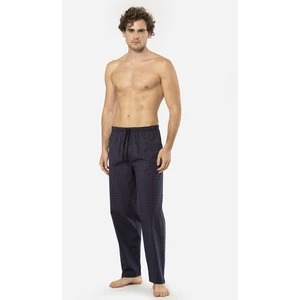 Ekoseli Erkek Tek Alt Pijama, Cep Detaylıdır, %95 Pamuk %5 Likralı