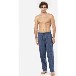 Ekoseli Erkek Tek Alt Pijama, Cep Detaylıdır, %95 Pamuk %5 Likralı