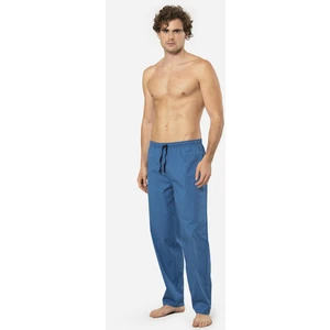 Ekoseli Erkek Tek Alt Pijama, Cep Detaylıdır, %95 Pamuk %5 Likralı