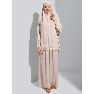 Iki Parça Etekli Kadın Namaz Elbisesi