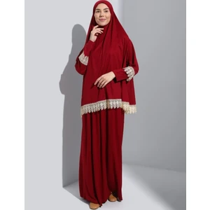 Iki Parça Etekli Kadın Namaz Elbisesi