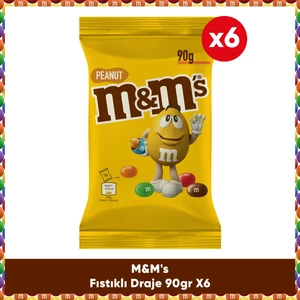 M&m's Fıstıklı Draje 90 G 6x