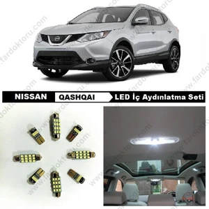 Nıssan Qashqaı J11 LED Iç Aydınlatma Seti Beyaz Sac Tavan