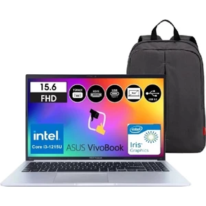 Vivobook 15 F1502ZA-EJ1535 Intel I3-1215U 4gb Ram 256GB SSD Windows 11 Pro Taşınabilir Bilgisayar 15,6" Fhd  Snertech Çanta