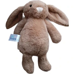 Dada Toys Dada Peluş Oyuncak Uyku Arkadaşı Tavşan Koyu Kahve 34 cm
