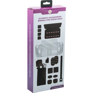 Steam Deck 19 In 1 Aksesuar Seti Kristal Koruma Ekran Koruyucu Vs