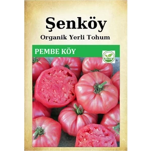 Yerli Pembe Köy Domates Tohumu Doğal Ata Tohum Pakette 2 gr 500 Tohum + Sebze Tohumu