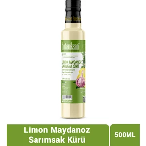 Saf ve Katkısız Limon Maydanız Sarımsak Kürü 500 ml