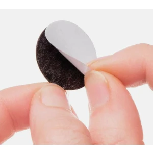 Arkası Yapışkanlı Yuvarlak Kesimli Magnet Mıknatıs  2,5 cm Çap - 1,5 mm Kalınlık