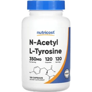 N-Acetyl L-Tyrosine (Nalt) 350mg  120 Capsules