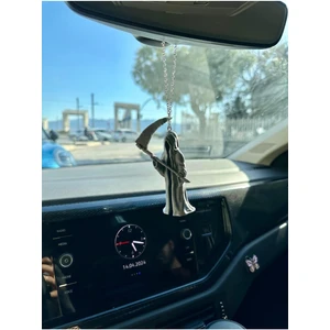 Otomor Aksesuar Gri Azrail Oto Dikiz Süsü