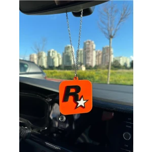 Otomor Aksesuar Rockstar Games Pleksi Oto Dikiz Ayna Süsü