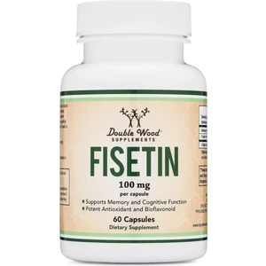 Double Wood Fisetin 100mg 60 Capsul  Usa Version