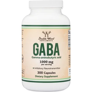 Double Wood  Gaba 1000mg 300 Capsul  Usa Version