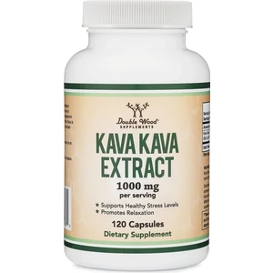 Double Wood Kava Kava Extract 1000mg 120 Capsul
